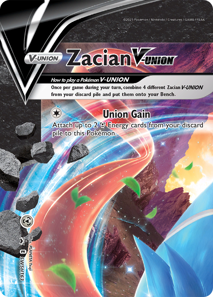 Zacian V-UNION - SWSH163/306 - EN Zacian V-UNION - SWSH163/306 - EN