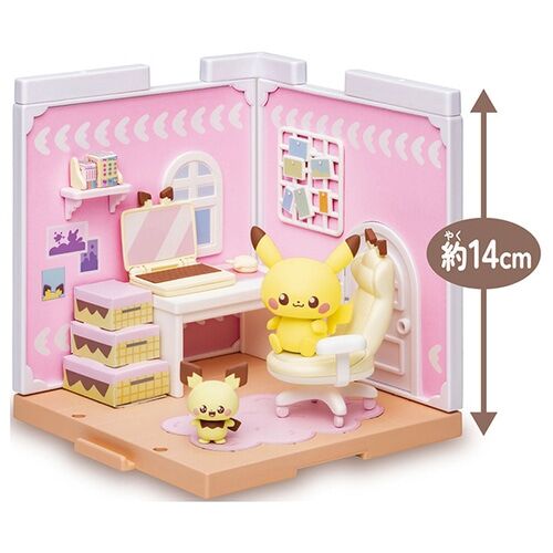 Pokepeace House Hobby Room Pichu & Pikachu