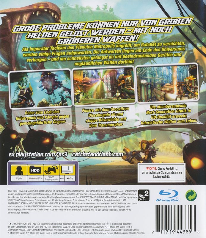 Ratchet & Clank Future: Tools of Destruction - PS3