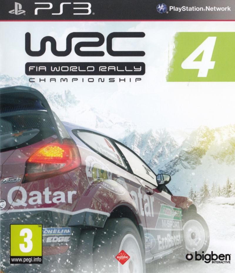 WRC 4: FIA World Rally Championship - OVP - PS3