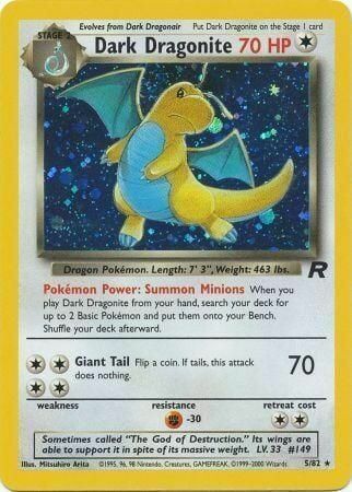 Dark Dragonite - 5/83 - Unlimited - EN Dark Dragonite - 5/83 - Unlimited - EN