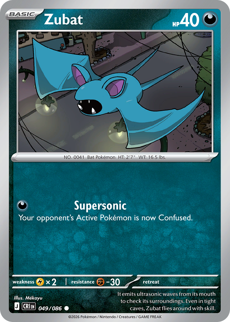 Zubat - 049/086 - EN