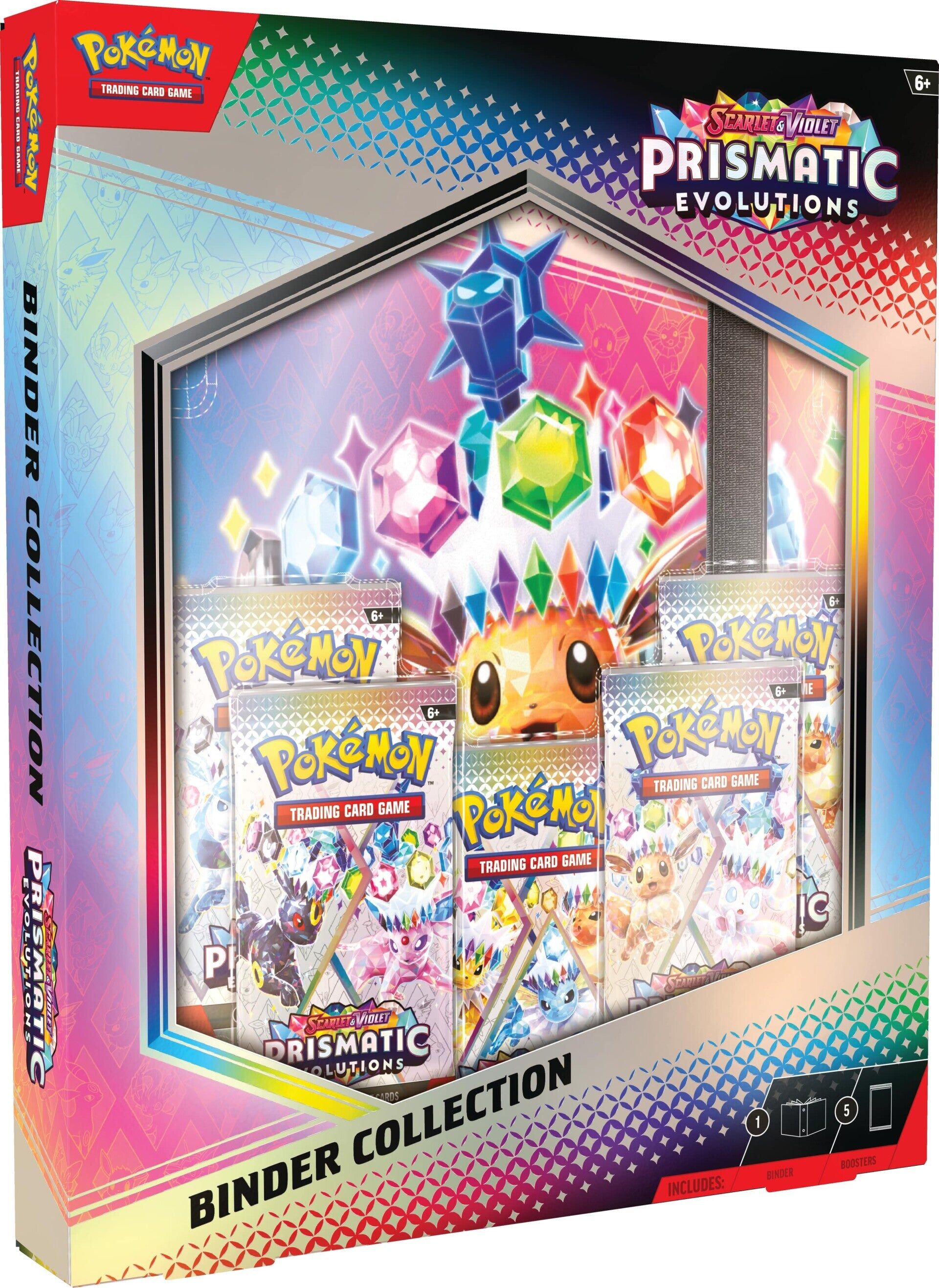 Pokémon Scarlet & Violet: Prismatic Evolutions Binder Collection - EN Pokémon Scarlet & Violet: Prismatic Evolutions Binder Collection - EN