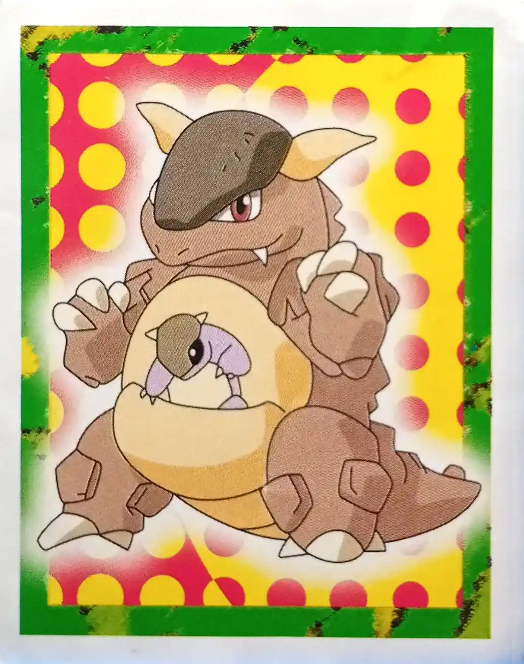 Kangaskhan - 115 - Merlin Sticker Series 1