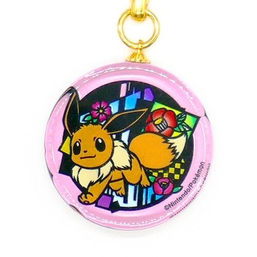 Pokemon Charm Keychain Eevee Kirie Series Pokemon Charm Keychain Eevee Kirie Series