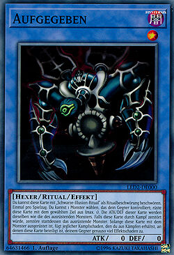 aufgegeben Aufgegeben - Yu-Gi-Oh!