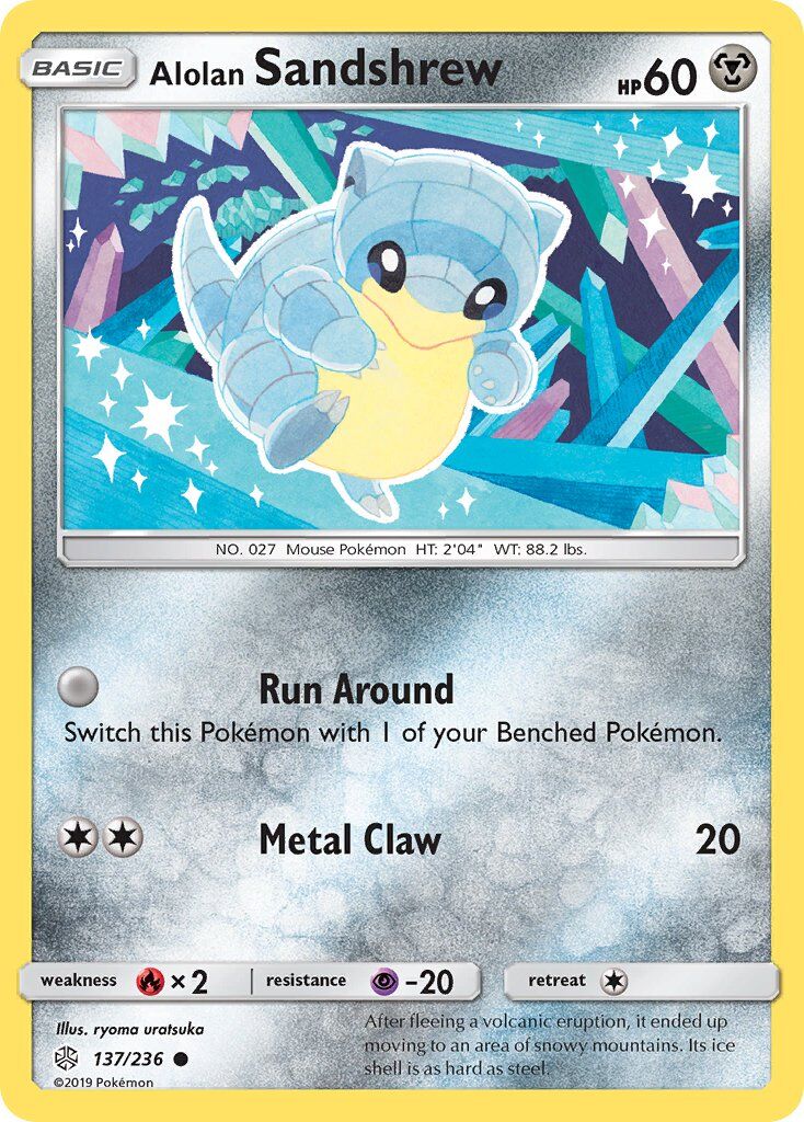 Alolan Sandshrew - 137/236 - EN
