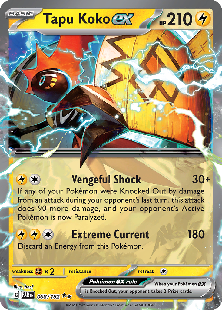 Tapu Koko ex - 068/182 - EN Tapu Koko ex - 068/182 - EN
