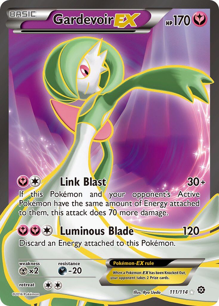 Gardevoir-EX - 111/114 - EN