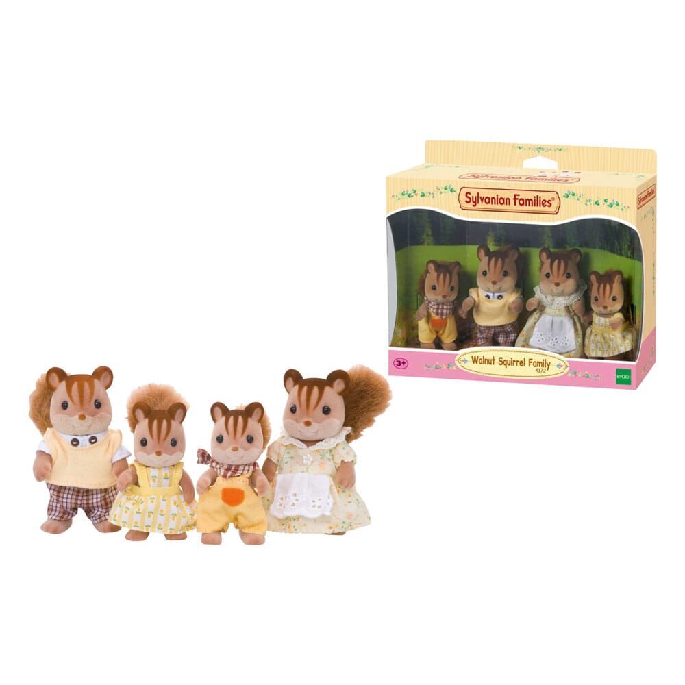 Sylvanian Families: Familie Walnuss Eichhörnchen Figur 7 cm Sylvanian Families: Familie Walnuss Eichhörnchen Figur 7 cm