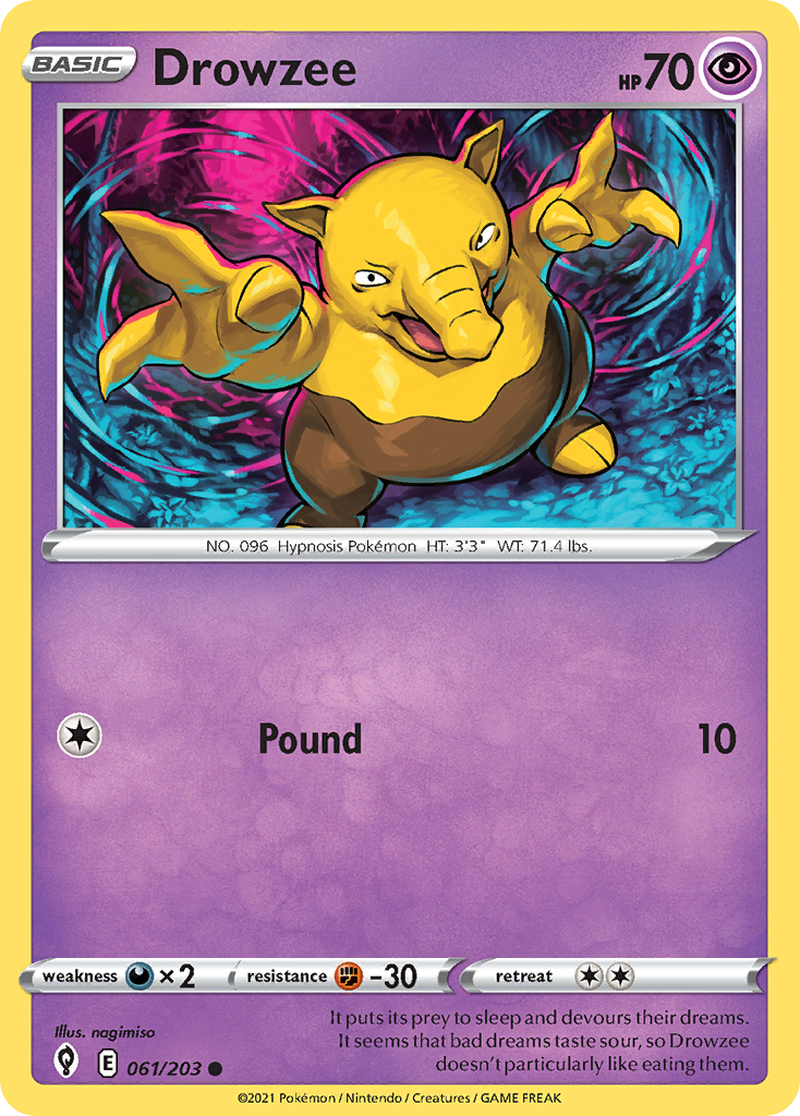 Drowzee - 061/203 - EN Drowzee - 061/203 - EN