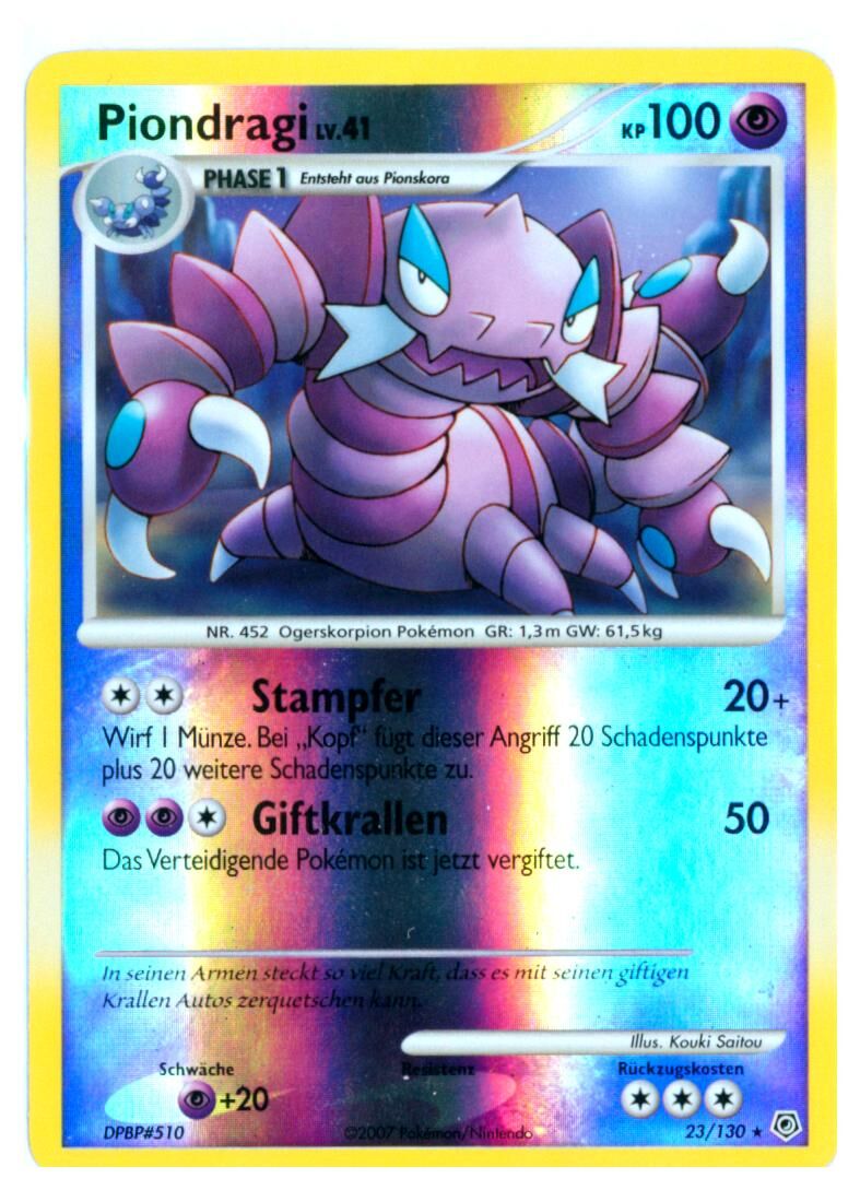 piondragi-23-130-pokemon-tcg-near-mint-de Piondragi - 23/130 - Pokémon TCG - Near Mint - DE
