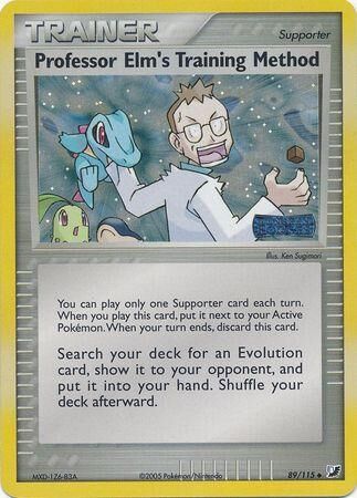 Professor Elm’s Training Method - 89/115 - Reverse Holo - EN Professor Elm’s Training Method - 89/115 - Reverse Holo - EN