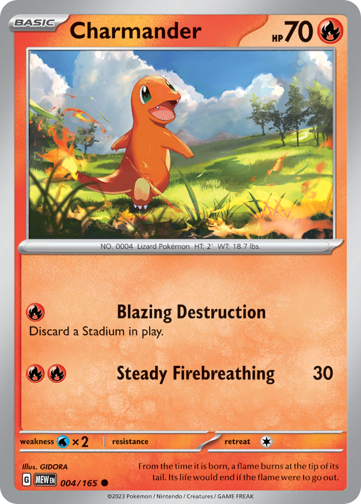 Charmander - 004/207 - EN Charmander - 004/207 - EN