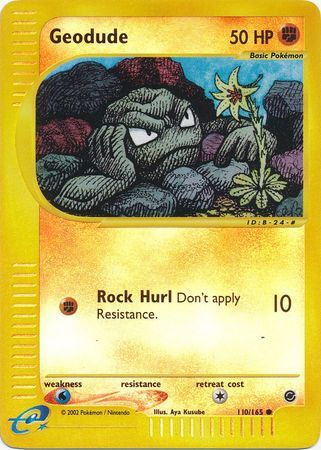 Geodude - 110/165 - Reverse Holo - EN