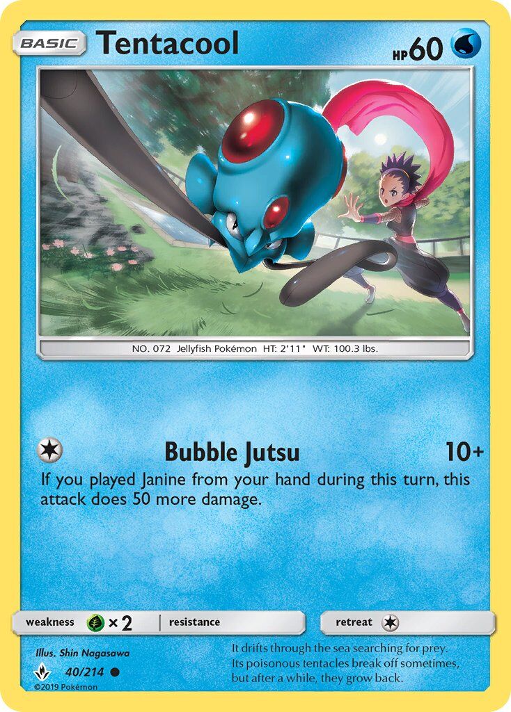 Tentacool - 40/214 - EN