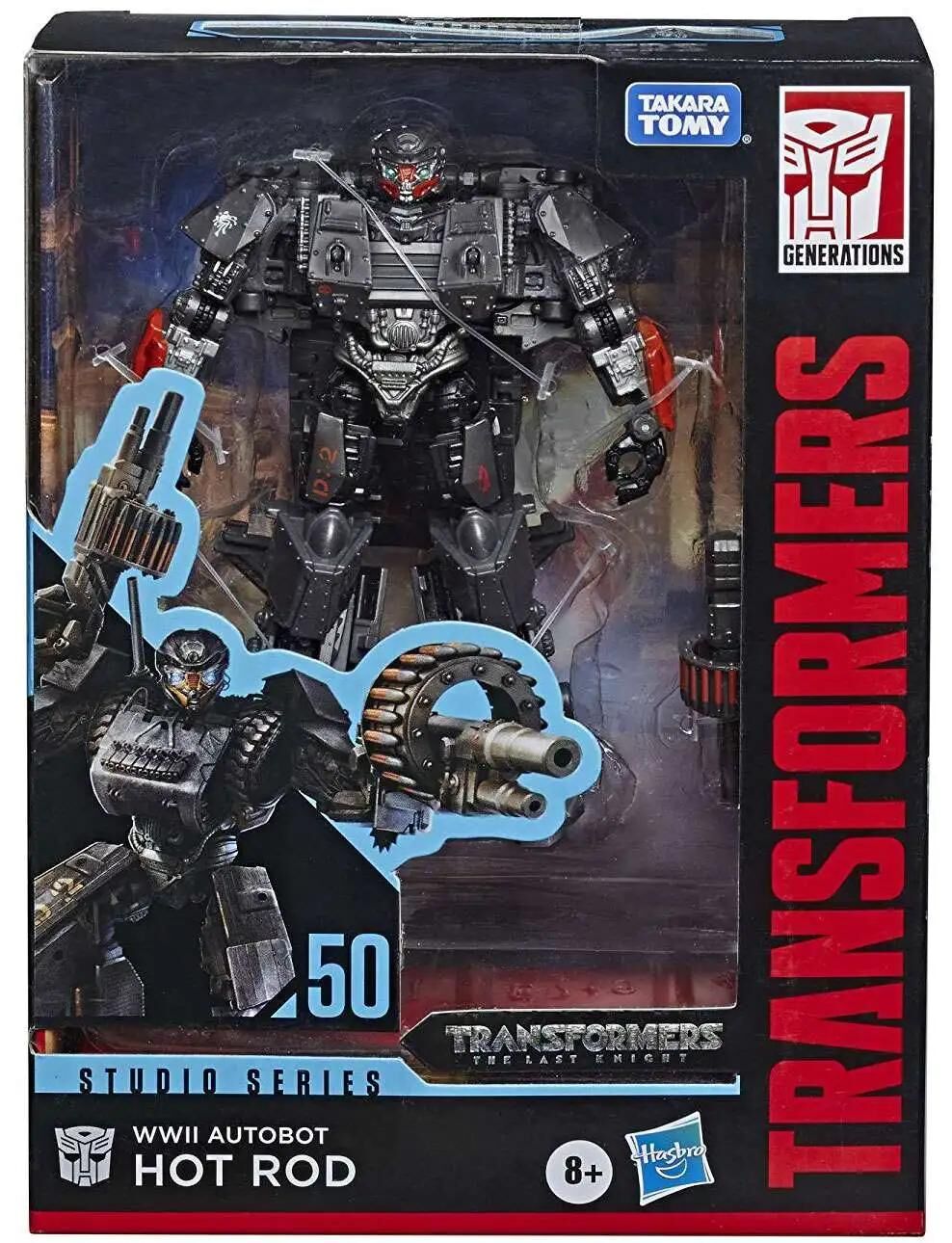 Transformers Generations Studio Series WWII Autobot Hot Rod Deluxe Action Figure #50