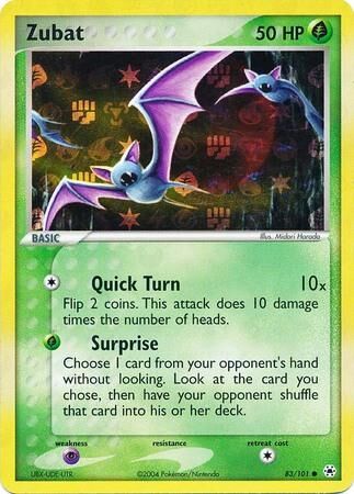 Zubat - 83/101 - Reverse Holo - EN