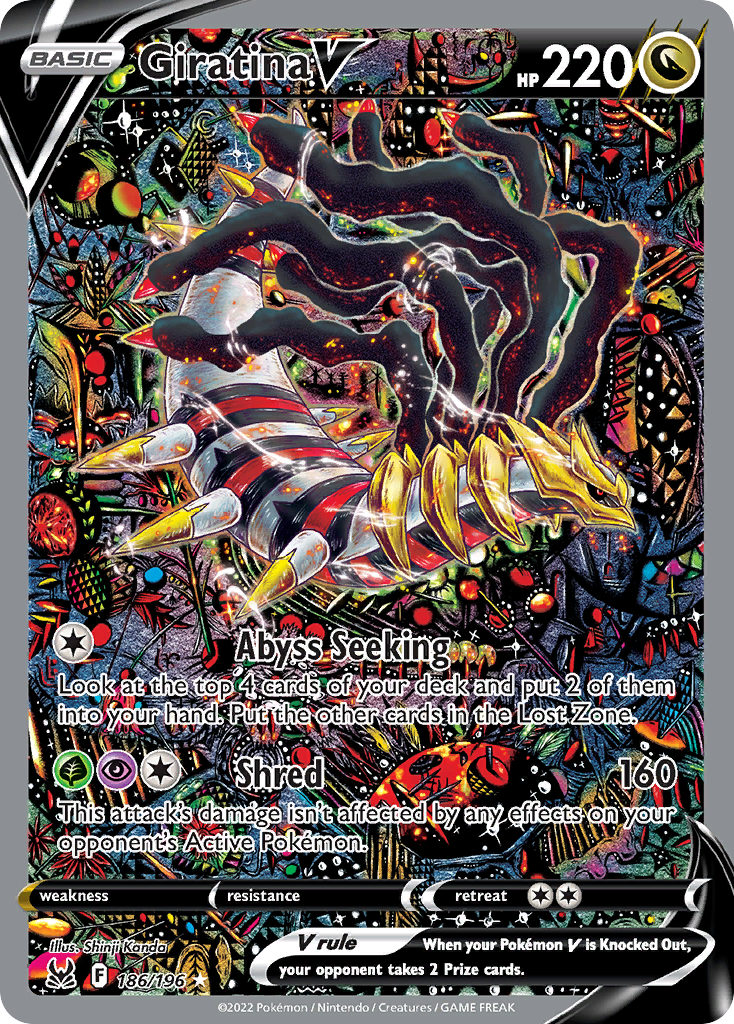 Giratina V - 186/217 - EN Giratina V - 186/217 - EN
