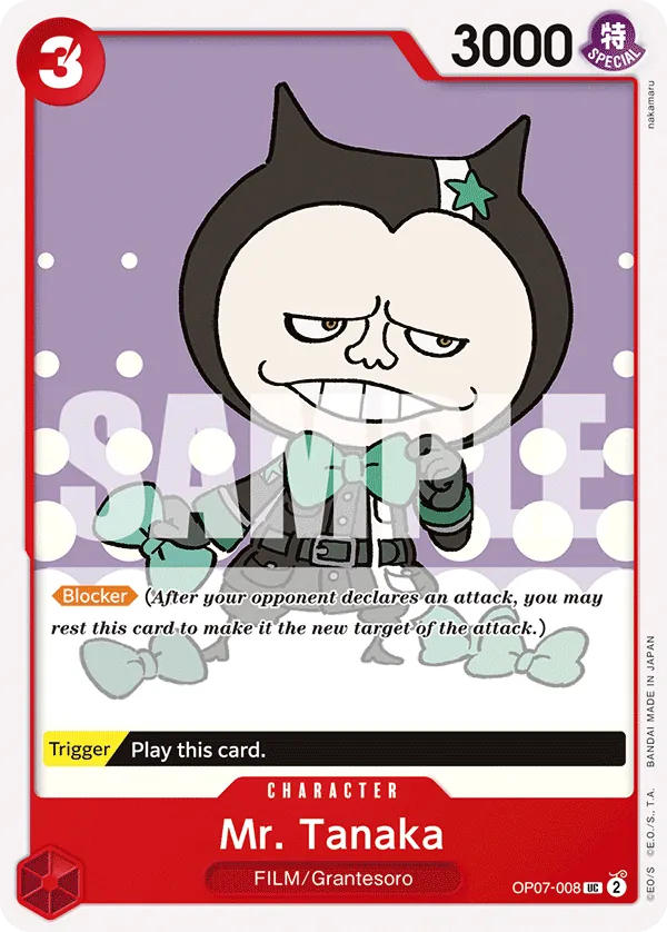 Mr. Tanaka - OP07-008 Mr. Tanaka - OP07-008
