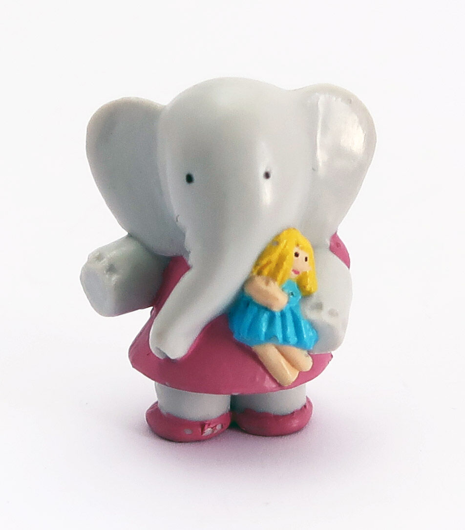 babar_flore_mit_puppe_front Babar Flore PVC Figur