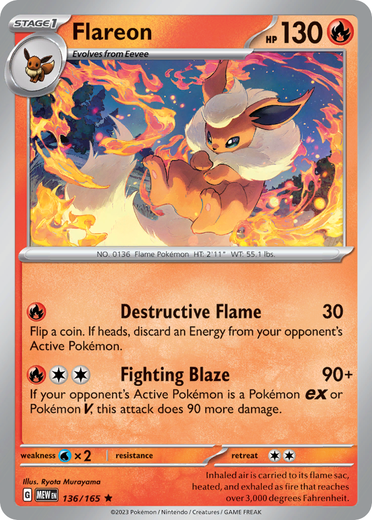 Flareon - 136/207 - EN