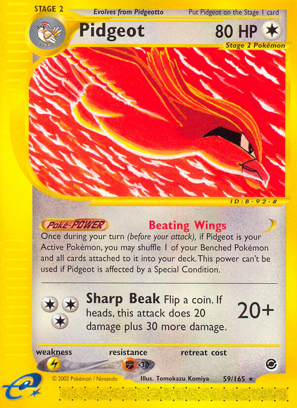 Pidgeot - 59/165 - EN Pidgeot - 59/165 - EN