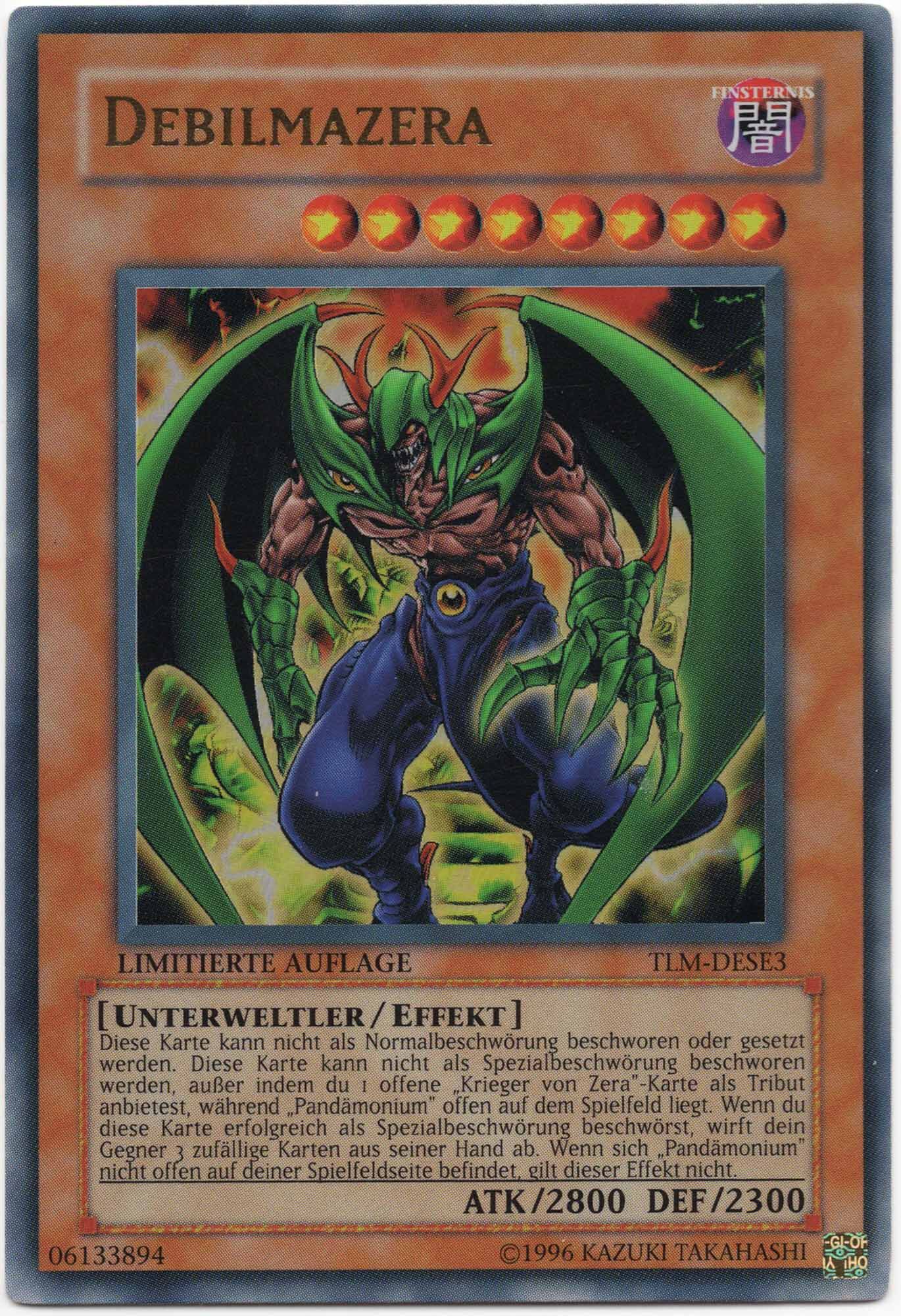debilmazera-tlm-dese3-ultra-rare-limitierte-auflage-lightly-played Debilmazera - TLM-DESE3 - Ultra Rare - Limitierte Auflage (Lightly Played)