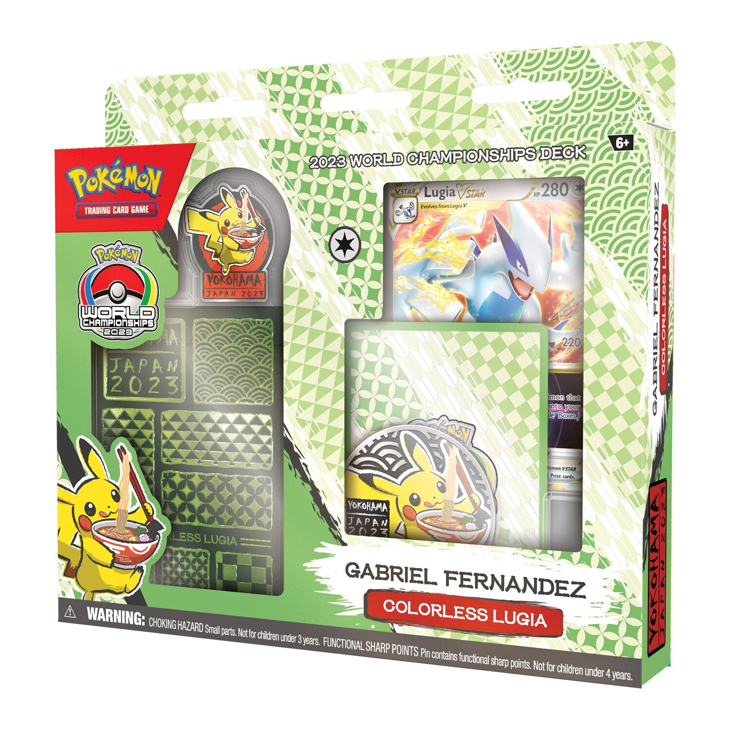 Pokémon 2023 World Championship Deck Gabriel Fernandez Colorless Lugia - EN
