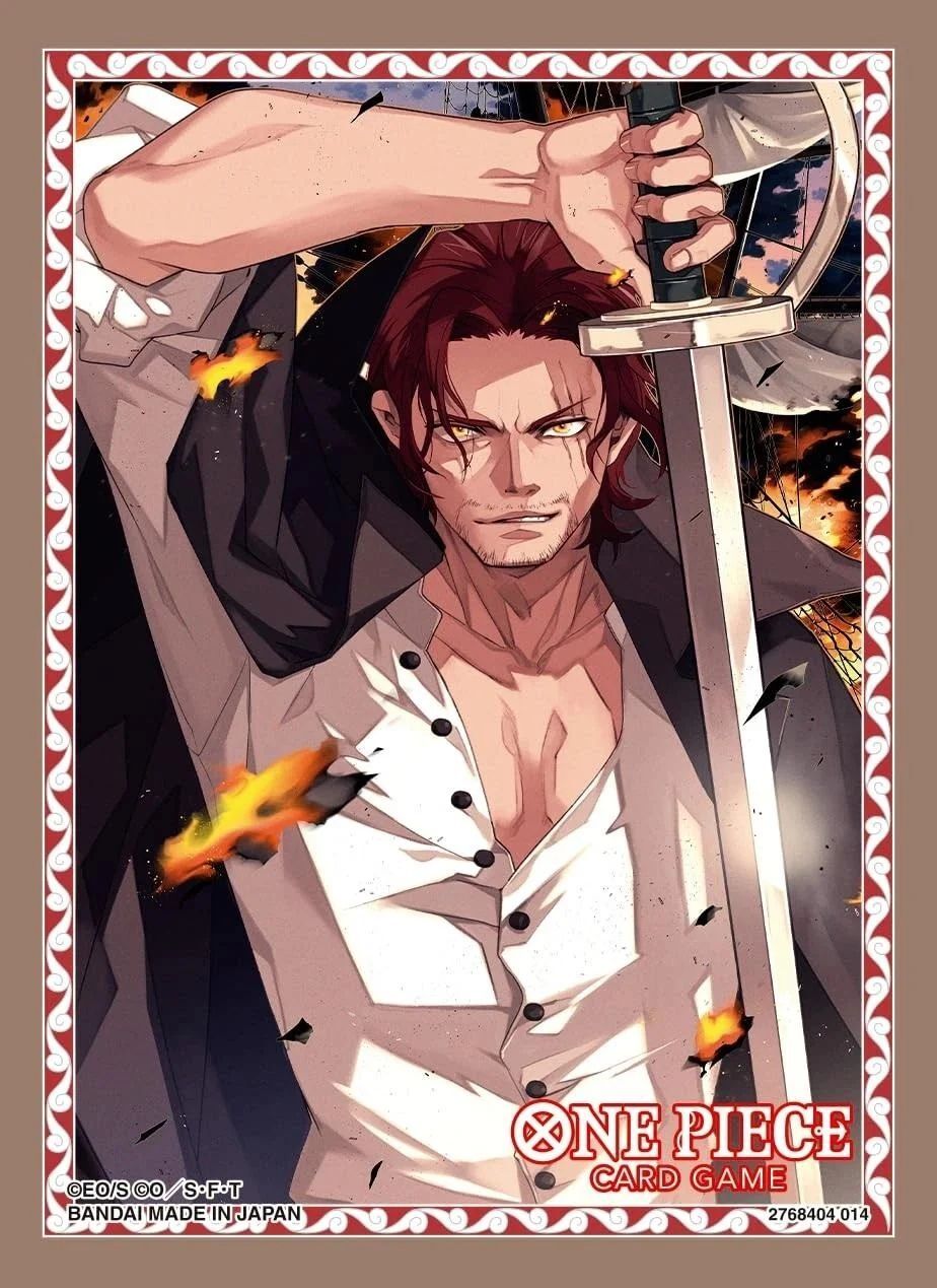 One Piece Card Game - Official Sleeves Set No. 10 (70) - Shanks
