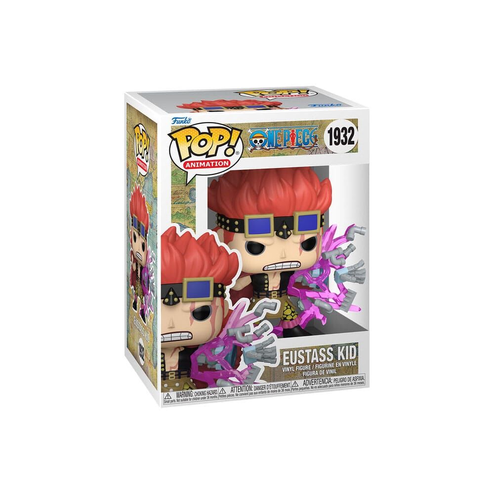 One Piece POP! Animation Vinyl Figur Eustass Kid 9 cm One Piece POP! Animation Vinyl Figur Eustass Kid 9 cm