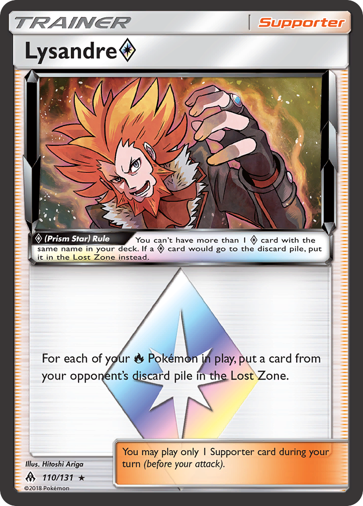 Lysandre Prism Star - 110/165 - EN Lysandre Prism Star - 110/165 - EN