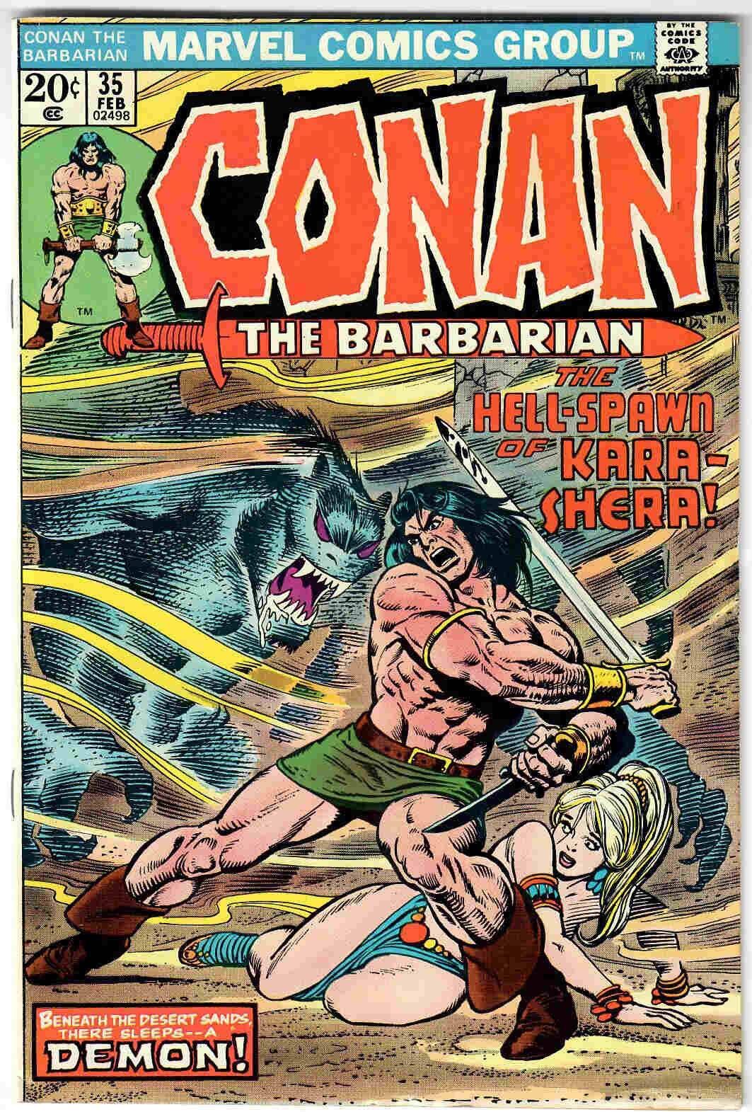 Conan the Barbarian #35