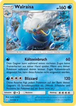 walraisa-pok-mon-tcg Walraisa 052/236 - Pokémon TCG