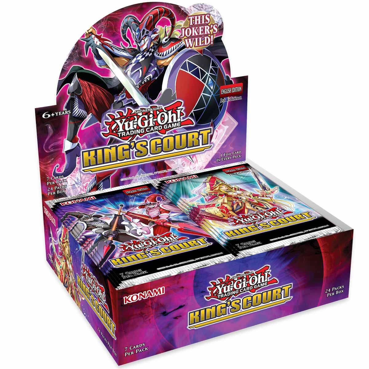 Kings Court Booster Display - 1. Auflage - Yu-Gi-Oh! - EN