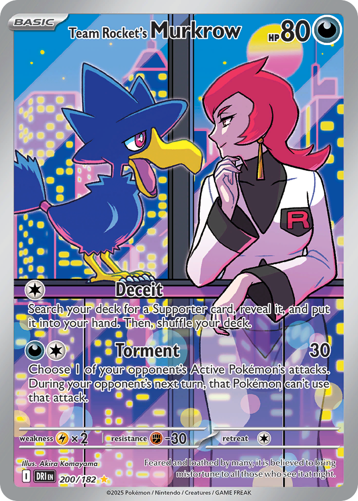 Team Rocket’s Murkrow - 200/182 - EN Team Rocket’s Murkrow - 200/182 - EN