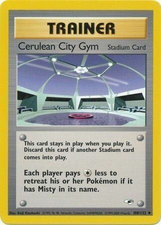 Cerulean City Gym - 108/132 - Unlimited - EN