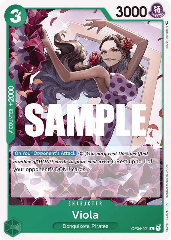 Viola - OP04-021 Viola - OP04-021