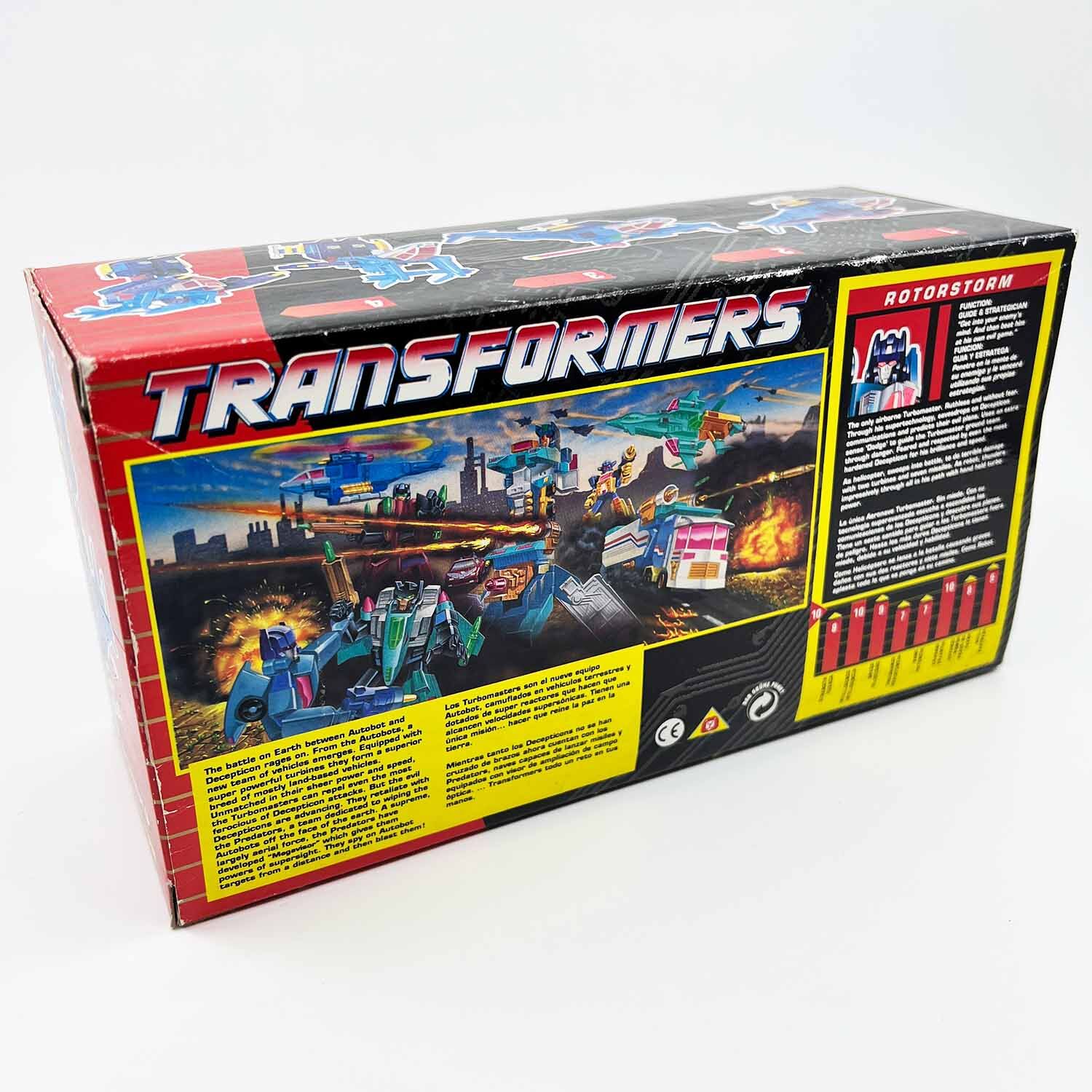 Turbomaster Rotorstorm Autobot Transformers G1 1991 with Box
