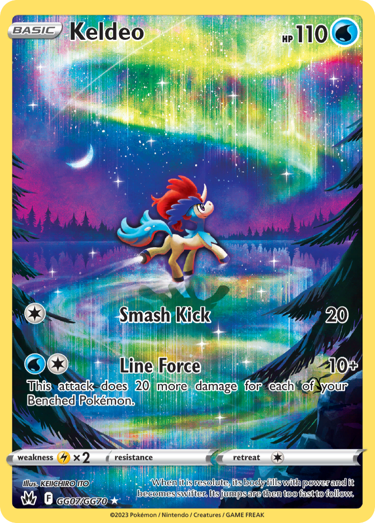 Keldeo - GG07/GG70 - EN Keldeo - GG07/GG70 - EN