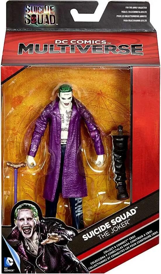 DC Suicide Squad Multiverse Croc Series The Joker Action Figure [Purple Jacket]