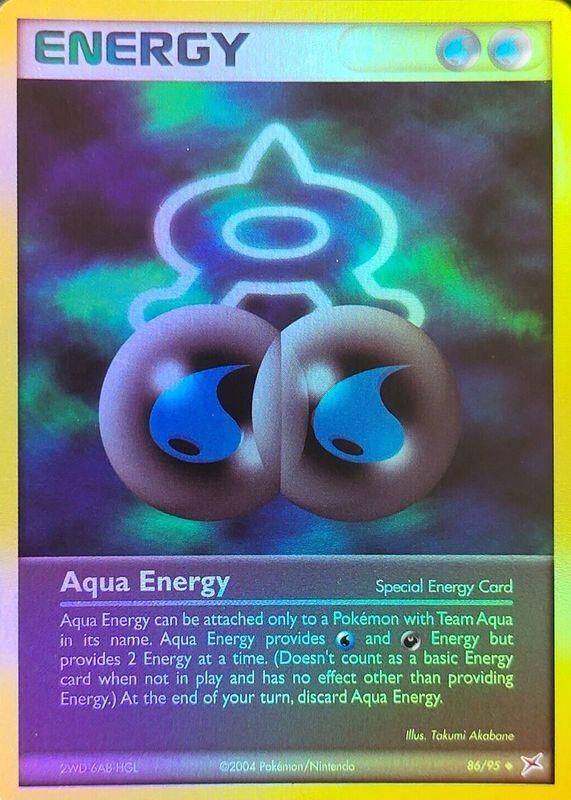 Aqua Energy - 86/97 - Reverse Holo - EN