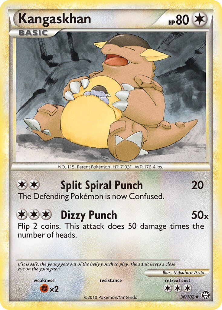 Kangaskhan - 36/103 - EN Kangaskhan - 36/103 - EN