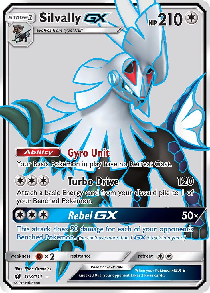 Silvally-GX - 108/111 - EN