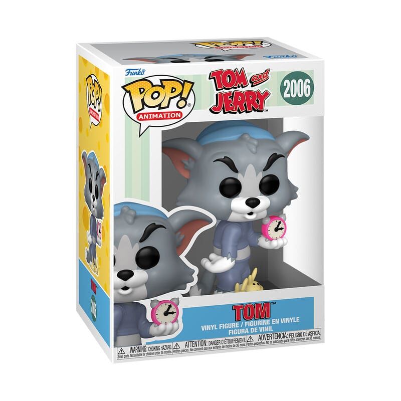 Tom and Jerry POP! #2006 Animation Vinyl Figur Tom 9 cm Tom and Jerry POP! #2006 Animation Vinyl Figur Tom 9 cm