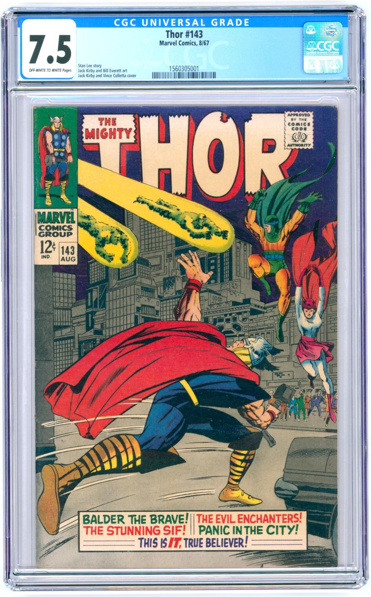 Thor #143 CGC 7.5 Thor #143 CGC 7.5