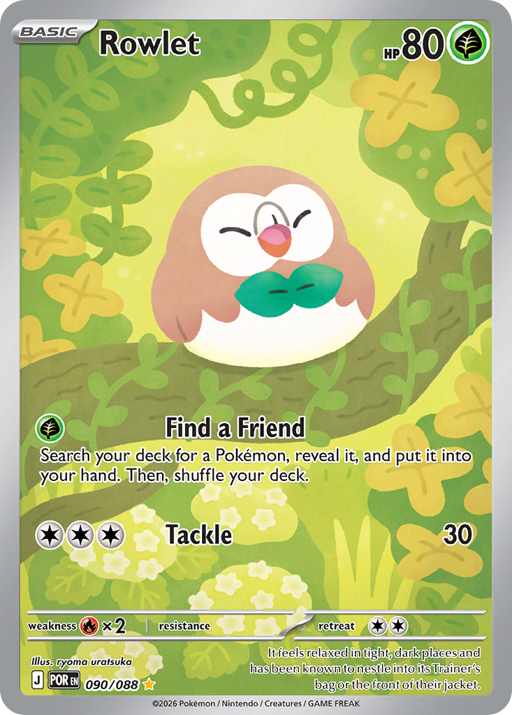 Rowlet - 090/088 - EN Rowlet - 090/088 - EN