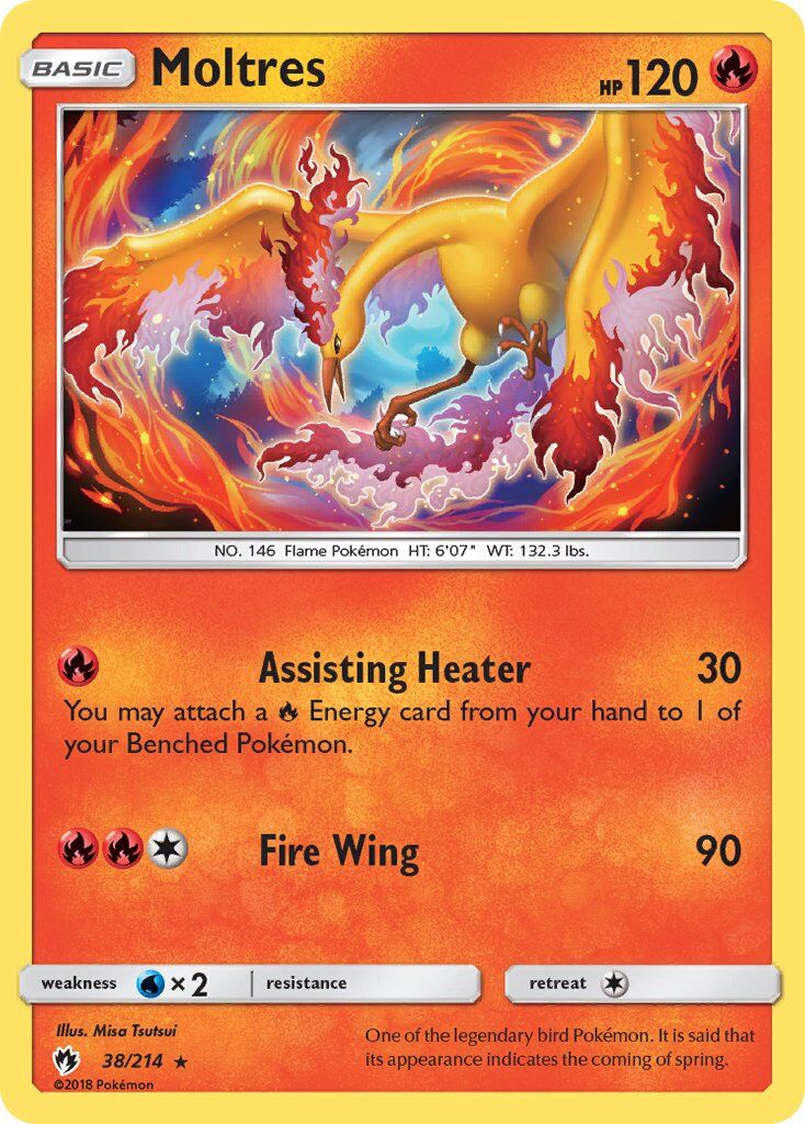 Moltres - 38/214 - EN