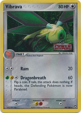 Vibrava - 40/108 - Reverse Holo - EN