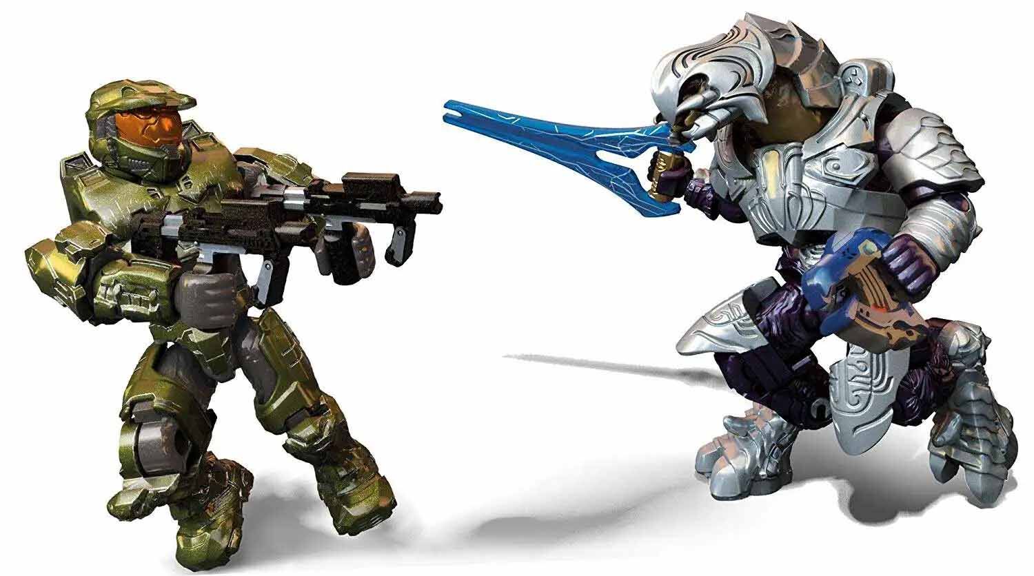 Halo Heroes Series 5 Master Chief vs. Arbiter Mini Figure 2-Pack